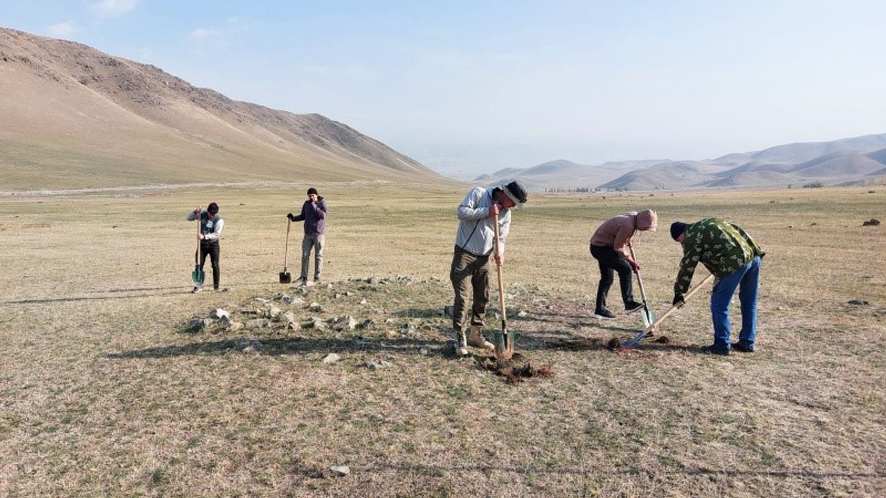 Erken Türk dönemine ait arkeolojik kalıntı bulundu