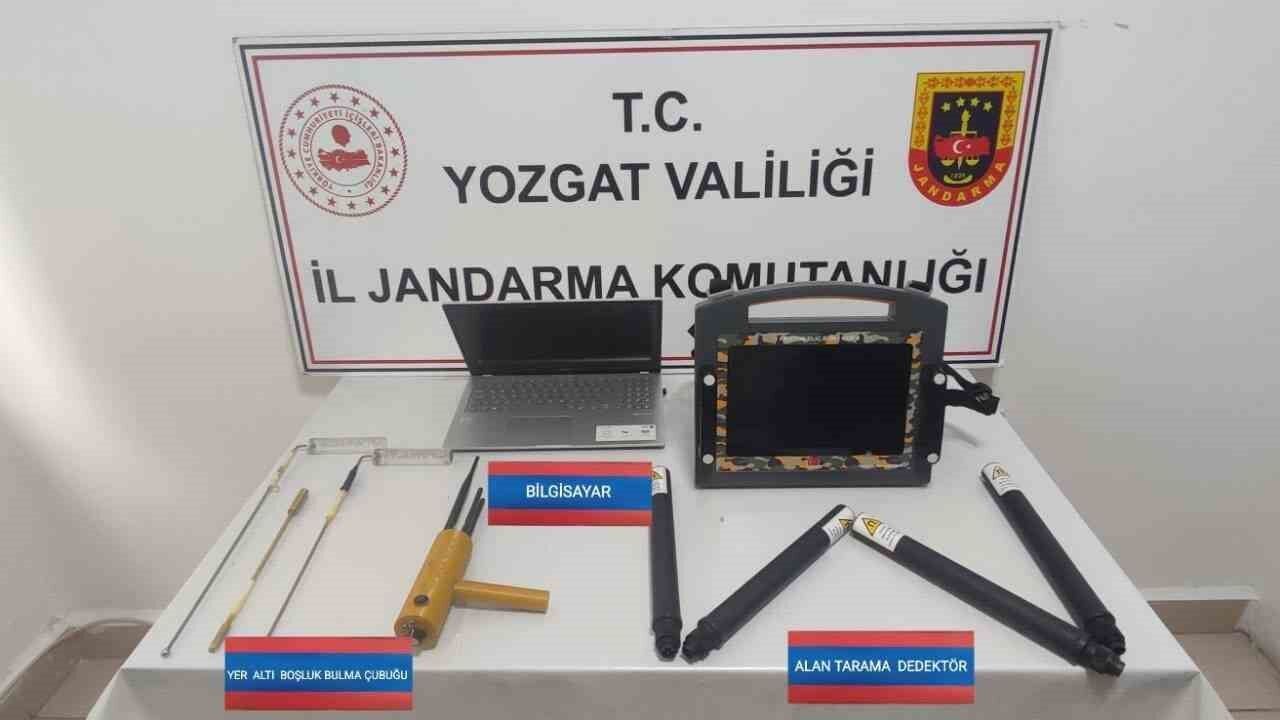 Yozgat'ta Tarihi Eser Avcılarına Suçüstü