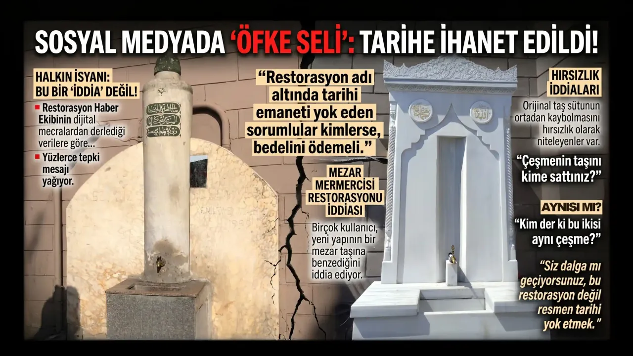 İshak Ağa Çeşmesi İsyan Ettiriyor!