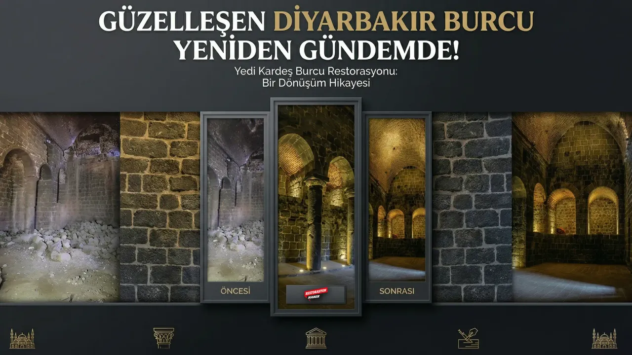Güzelleşen Diyarbakır Burcu Yeniden Gündemde