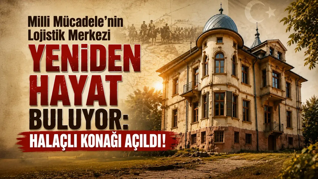 Tarihi Halaçlı Mehmet Ağa Konağı Yaşıyor