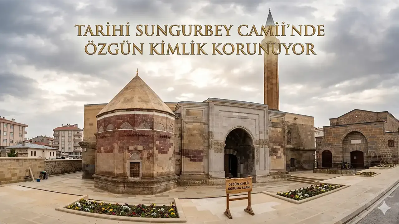 Tarihi Sungurbey Camii'nde Restorasyon Tamamlandı!