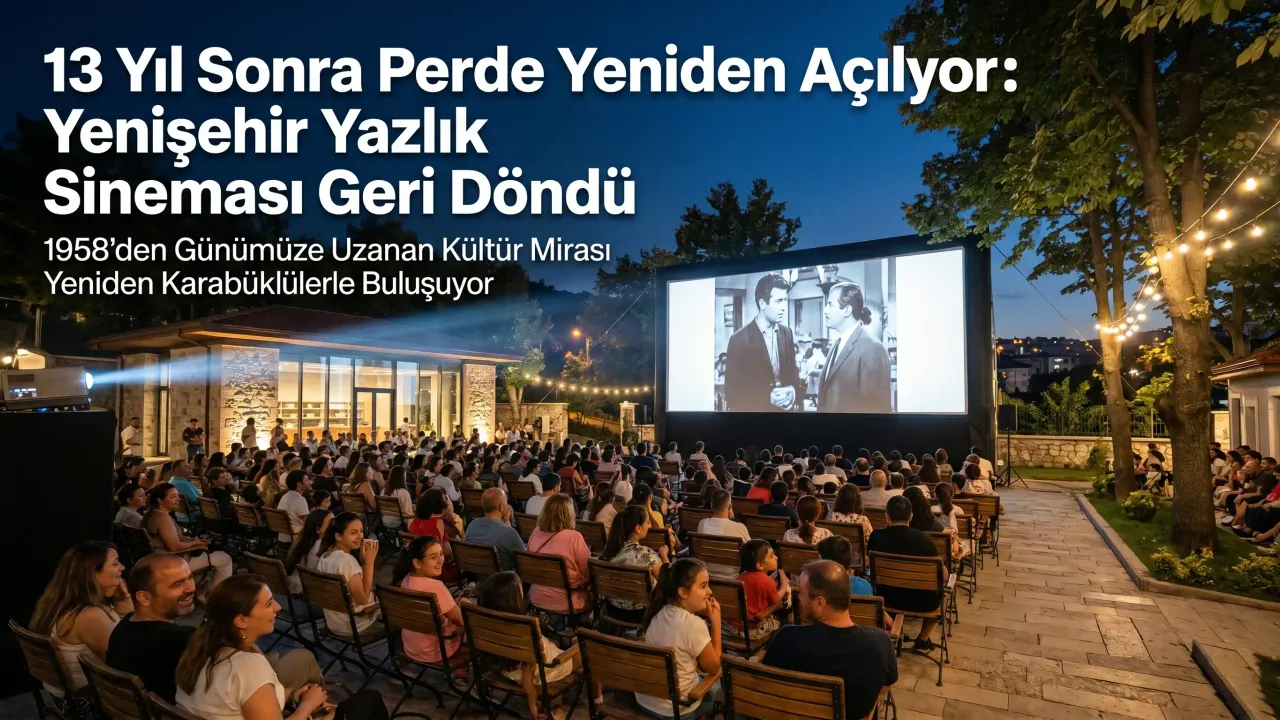 Tarihi yazlık sinema yeniden kapılarını açıyor