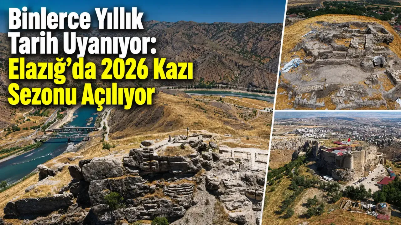 Elazığ'da 2026 Kazı Çalışmaları Başlıyor!