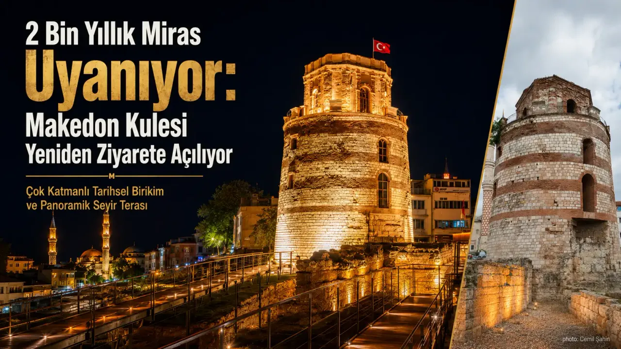 2 Bin Yıllık Makedon Kulesi Ziyarete Açılıyor!