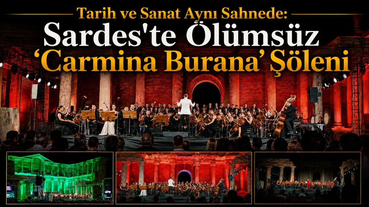 Sardes'te Görkemli Carmina Burana Gecesi