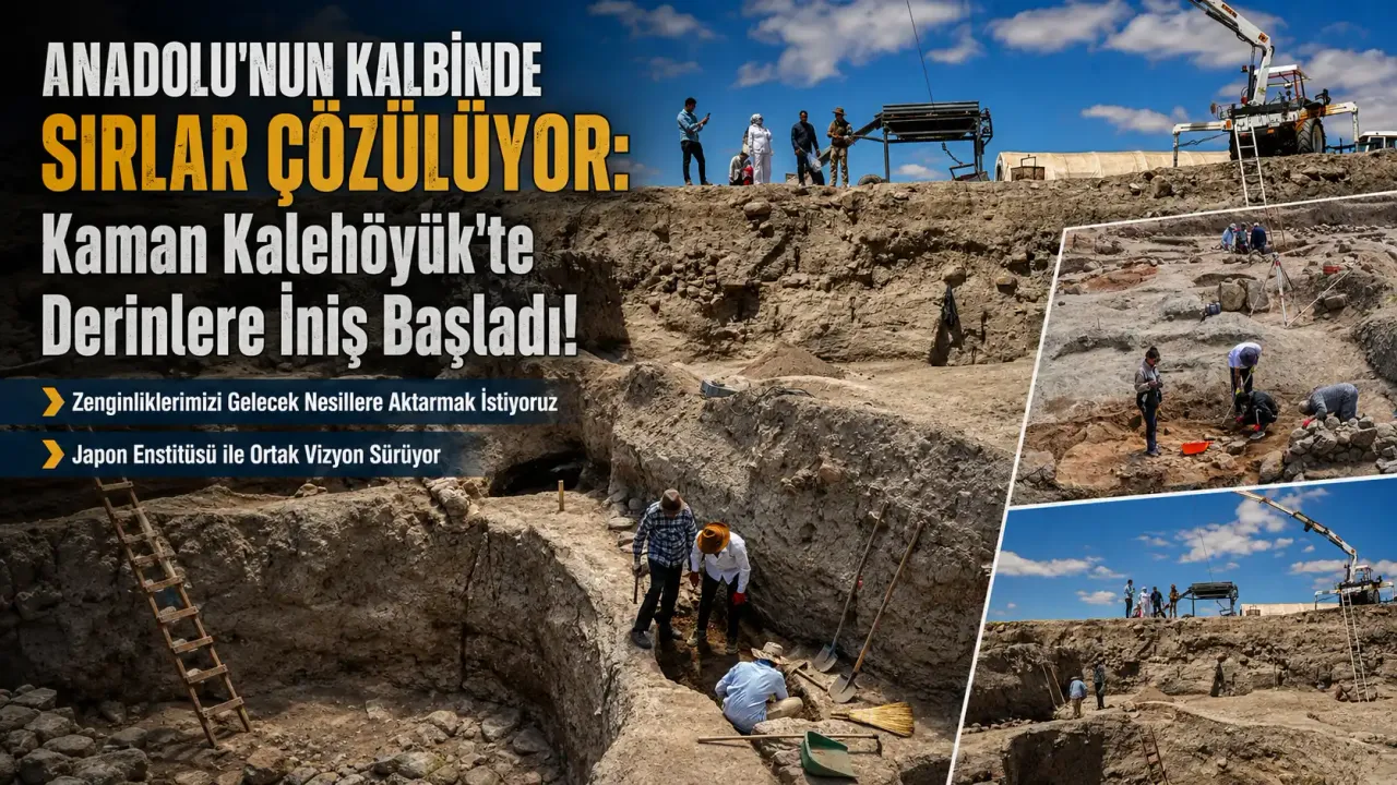 Kalehöyük'teki kazı çalışmaları devam ediyor