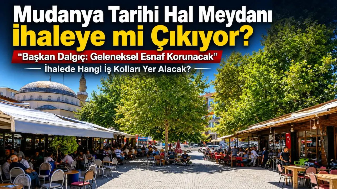 Tarihi Mudanya meydanı kimlik değişikliğine hazırlanıyor