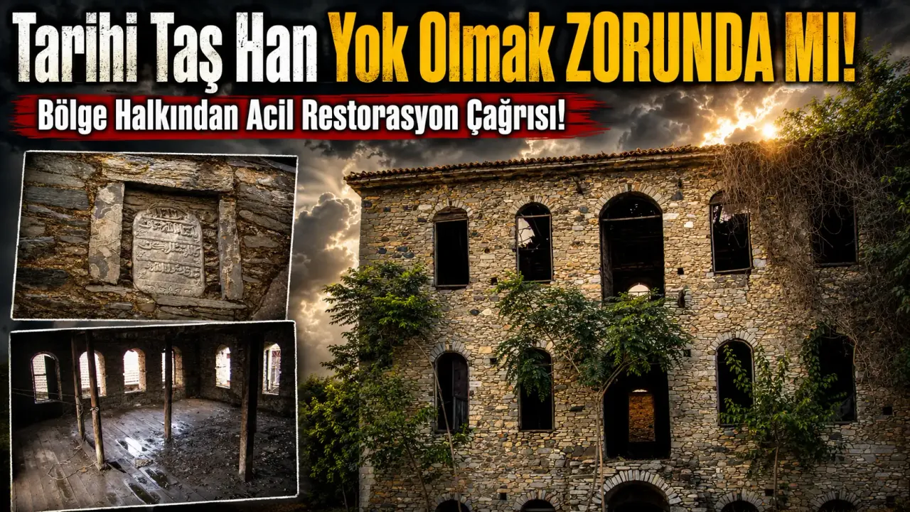 Mestanağa Hanı Yıkılmak Üzere!