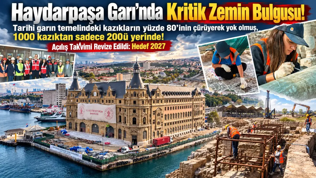 Haydarpaşa'da kritik tespit: Yüzde 80'i yok olmuş