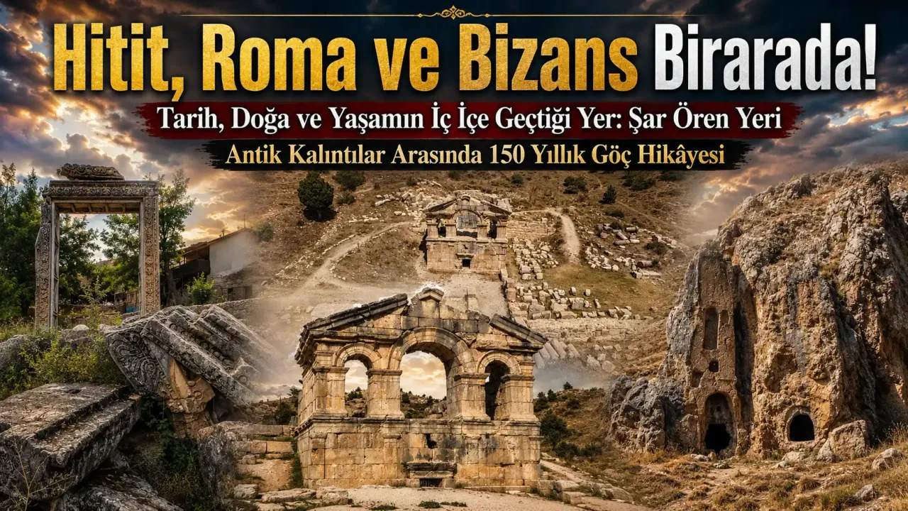 "Şar Ören Yeri" Geçmişe Işık Tutuyor