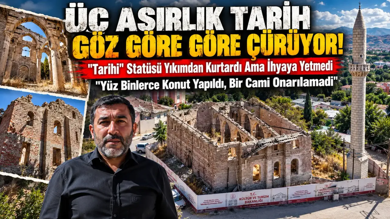 Aksaray Camii 6 yıldır restore edilmeyi bekliyor!