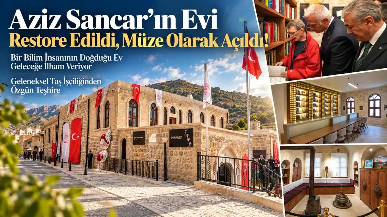 Aziz Sancar'ın Evi Müze Olarak Açıldı!