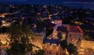Antalya'nın tarihi kapısı aydınlatıldı