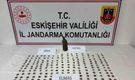 Jandarma tarihi eser değerinde 1 elmas, 1 heykel ve 194 bronz sikke ele geçirdi, şüpheli tutuklandı