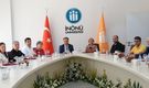 Arslantepe kazı heyeti Rektör Akpolat'ın konuğu oldu