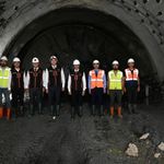 Çirişli Tüneli'nde kazı ve destek çalışmalarında yüzde 60, nihai beton çalışmalarında ise yüzde 49 seviyesine ulaşıldı