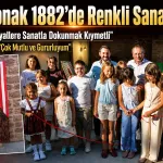Küçük Ressamlar Tarihi Konakta Buluşuyor