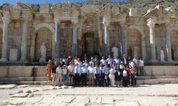 Büyükelçiler Sagalassos Antik Kenti’nde Buluştu