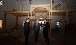 Tarihi Yunus Paşa Cami Restorasyonunda Son Durum