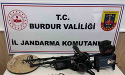 Burdur’da Kaçak Kazıya Baskın