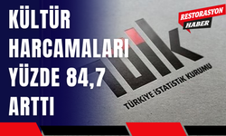 Kültür Harcamaları Yüzde 84,7 Arttı