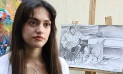 16 Yaşındaki Depremzede Ressam, Asrın Felaketini Resmetti