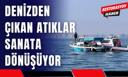 Denizden Çıkan Atıklar Sanata Dönüşüyor