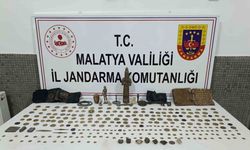 Malatya’da Tarihi Eser Kaçakçılarına Operasyon