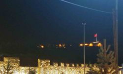 Tarihi Ardahan Kalesi Işıl Işıl