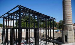 Yarım minaresiyle kalan tarihi mescit restore ediliyor