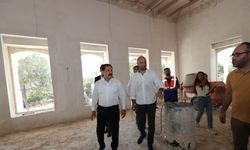 Zarar gören tarihi valilik konutunda çalışmalar sürüyor