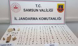 Samsun’da jandarma tarihi eser ele geçirdi