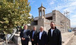 Başkan Büyükkılıç’tan restore edilen tarihi camide inceleme