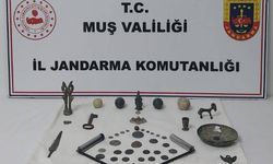 Muş’ta çok sayıda tarihi eser ele geçirildi