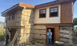 Antalya'da ata mirası tarihi düğmeli evler restore ediliyor
