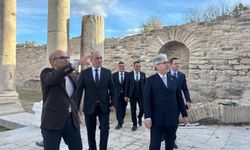 Bakan Yardımcısı Yelkenci, Stratonikeia Antik Kenti'ni gezdi