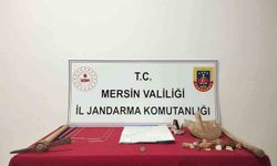 Mersin'de kaçak kazı operasyonu: 4 şüpheli yakalandı