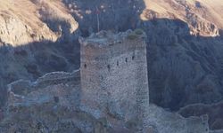 Tarihi Şeytan Kalesi havadan görüntülendi