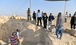 Vali Şıldak Harran'daki kazı çalışmalarını inceledi