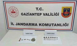 Gaziantep'te 28 adet sikke ele geçirildi: 3 gözaltı