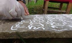 Trabzon'da tarihî mezar taşları kayıt altına alınıyor