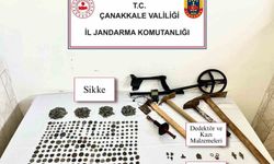 Çanakkale'de tarihi eser kaçakçılığı operasyonu