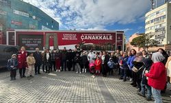 Edremit'te Çanakkale Mobil Müzesi