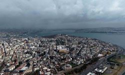 Tarihi Yarımada Karlar İçinde Havadan Görüntülendi