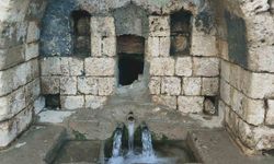 Araban'da tarihi 2 çeşmeden su akmaya başladı