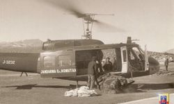 Çaldıran depreminin 50'nci yılında jandarmadan tarihi helikopter paylaşımı