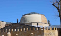 Cacabey Medresesi’nde Kubbe Onarımı