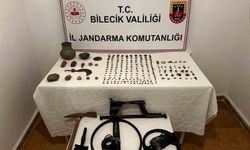 Bilecik'te tarihi eser kaçakçılığı operasyonu: 349 parça tarihi eser bulundu