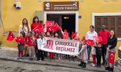 Efeler Belediyesi'nin tarihi mekanları Çanakkale Zaferi'nin yıldönümünde minikleri ağırladı